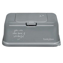 Pojemnik na chusteczki Funkybox - Dark Grey Wonderful