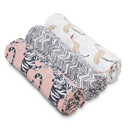 Otulacz muślinowy 3 szt - Pacific Paradise - Aden + Anais